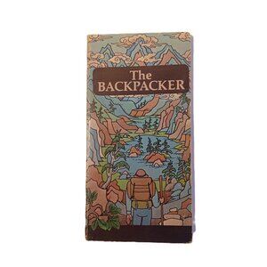 The Backpacker by Albert Saijo 1972 Illustrated Vintage SF Paperback